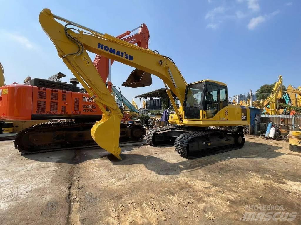 Komatsu PC 200-7 Rupsgraafmachines