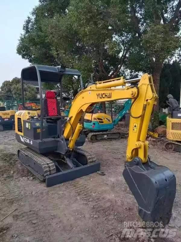 Yuchai 30-8 Minigraafmachines < 7t