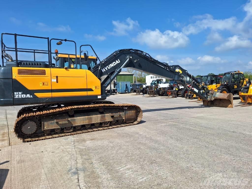 Hyundai HX210A L Rupsgraafmachines