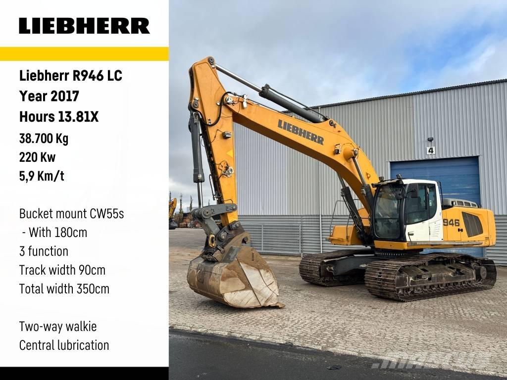 Liebherr R 946 Rupsgraafmachines