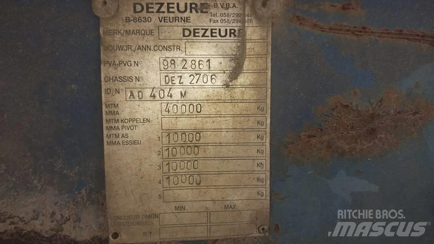Dezeure AD404M Dieplader
