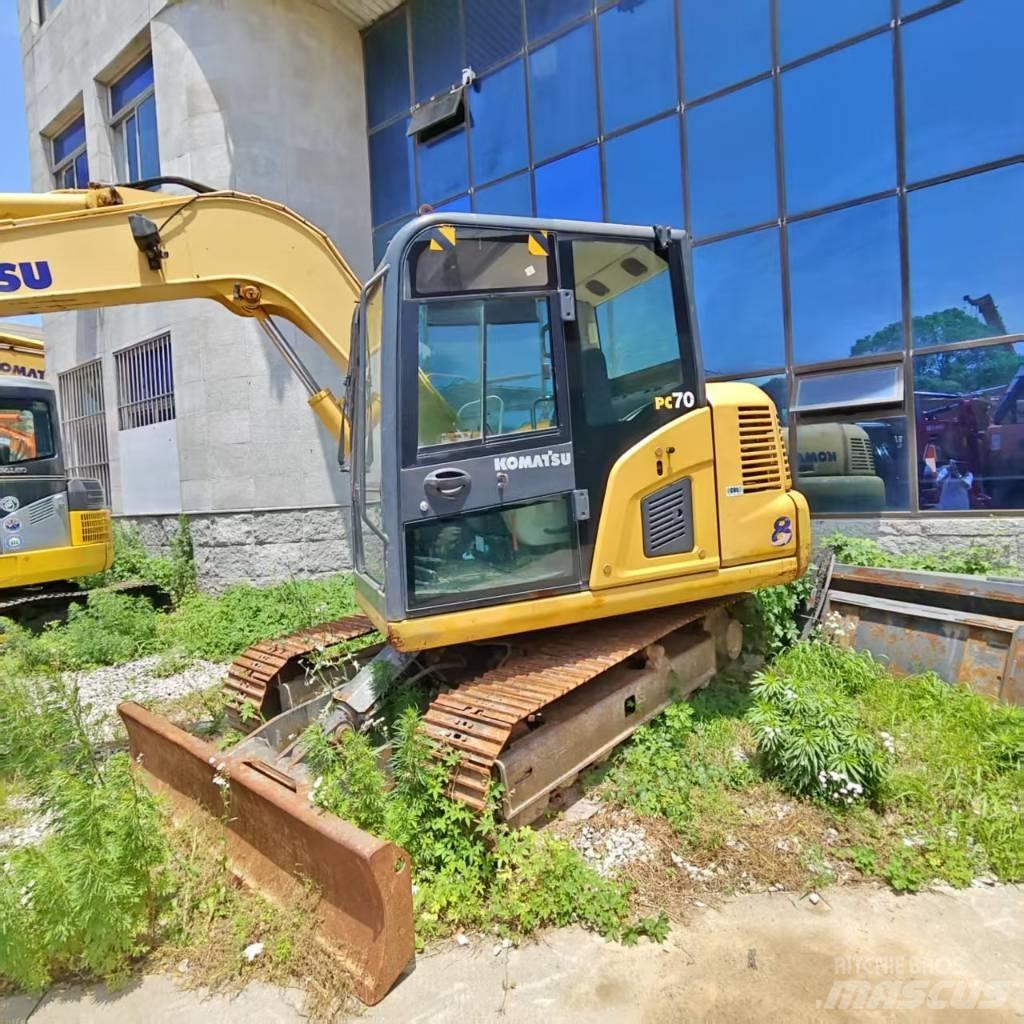 Komatsu PC 70 Rupsgraafmachines