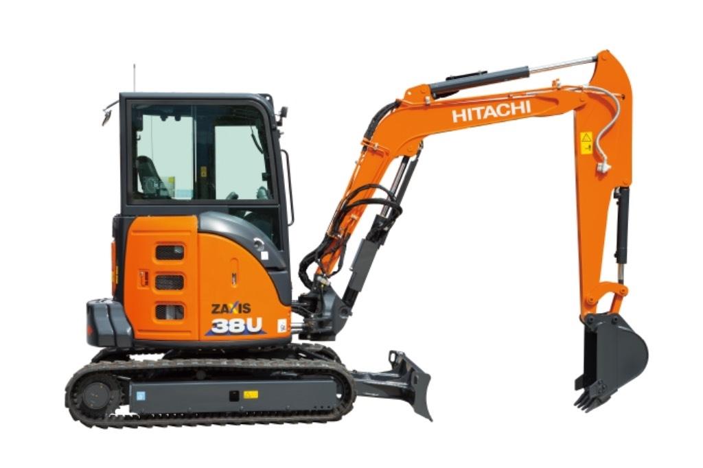 Hitachi ZX38U-6 Minigraafmachines < 7t