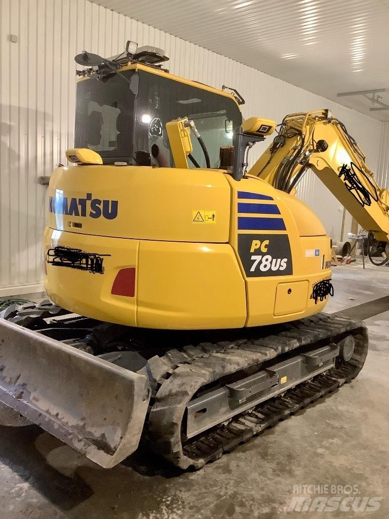 Komatsu Pc 78 us- 10 Midigraafmachines 7t - 12t