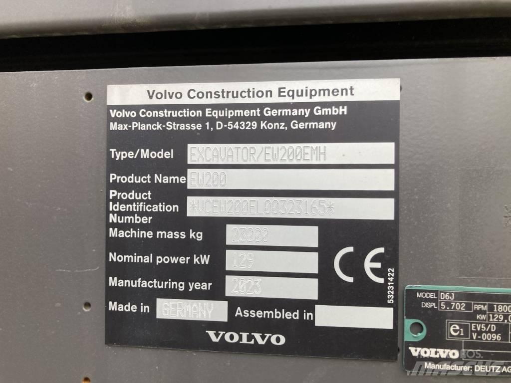 Volvo EW 200 E MH Wielgraafmachines