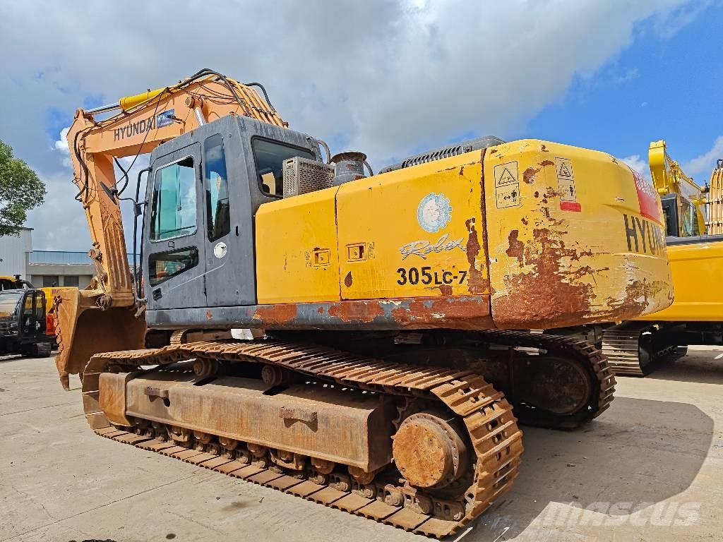 Hyundai R305LC-7 Rupsgraafmachines