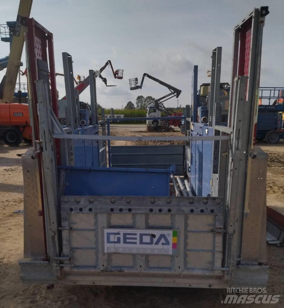 Geda 1500 Z/ZP Takels, lieren en materiaalliften