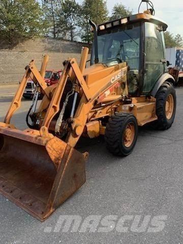 CASE 580SM II Graaf-laadcombinaties