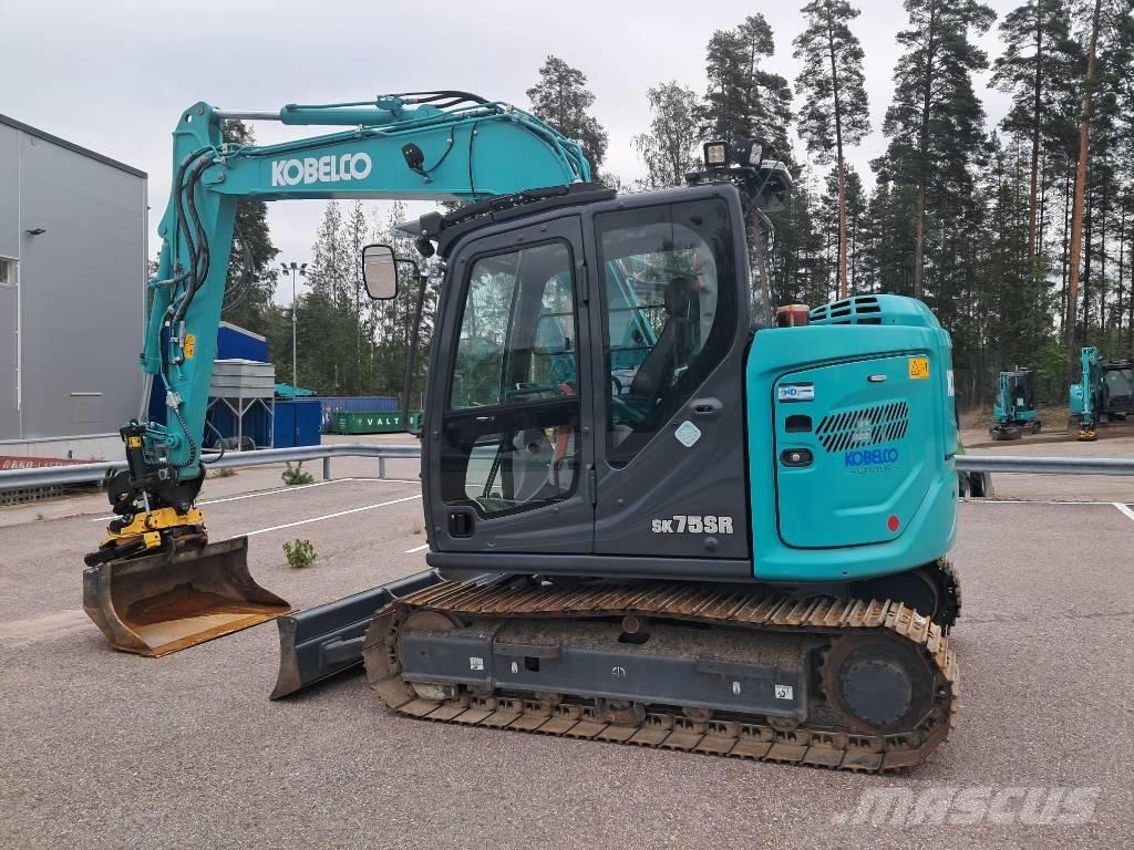 Kobelco SK75SR-7 Midigraafmachines 7t - 12t
