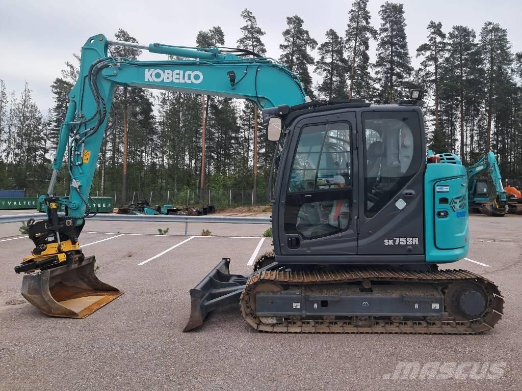Kobelco SK75SR-7 Midigraafmachines 7t - 12t