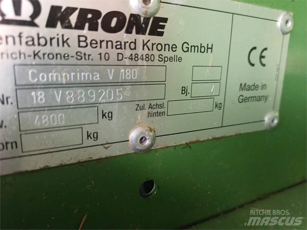 Krone V 180 XC Ronde-balenpersen