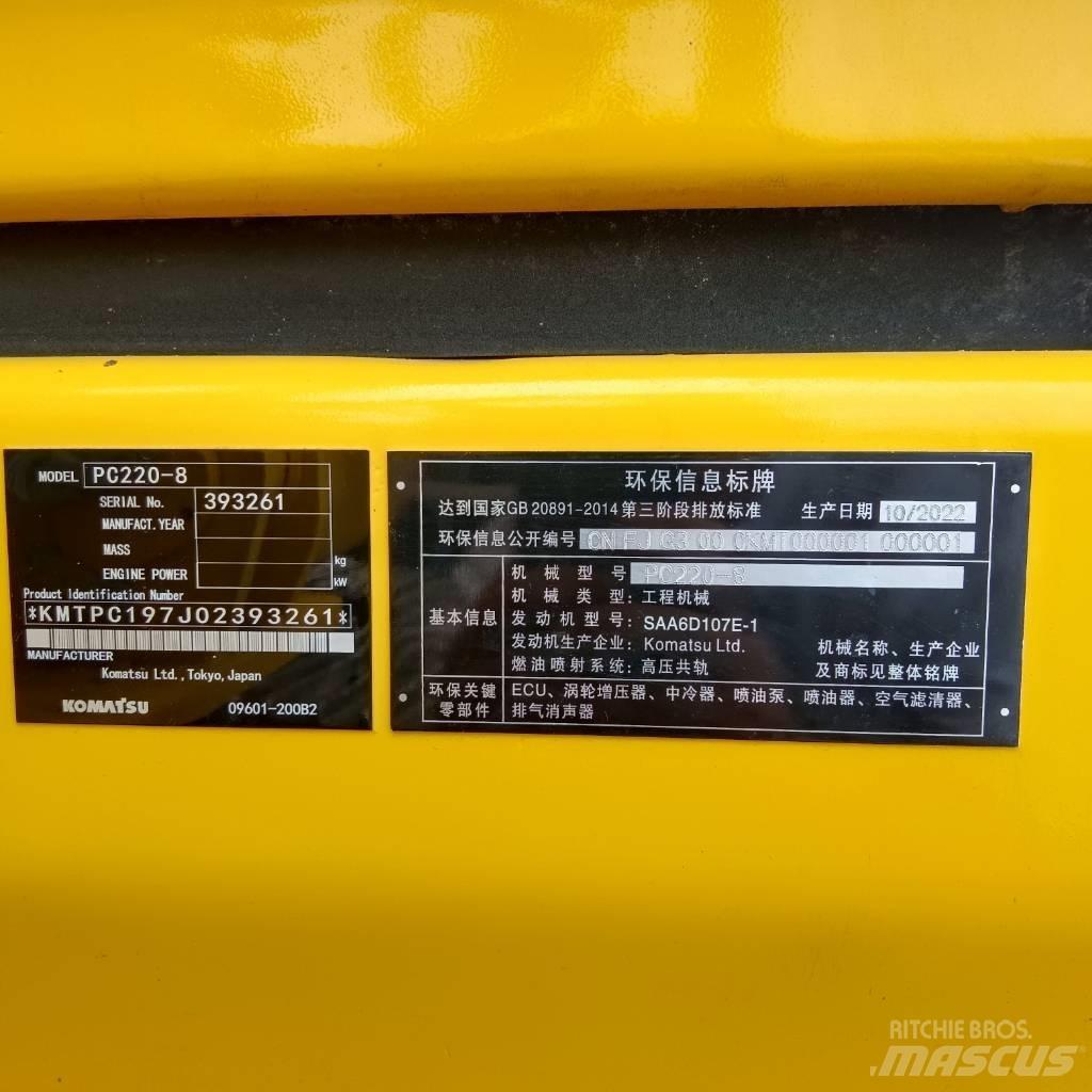 Komatsu PC 220 LC-8 Rupsgraafmachines