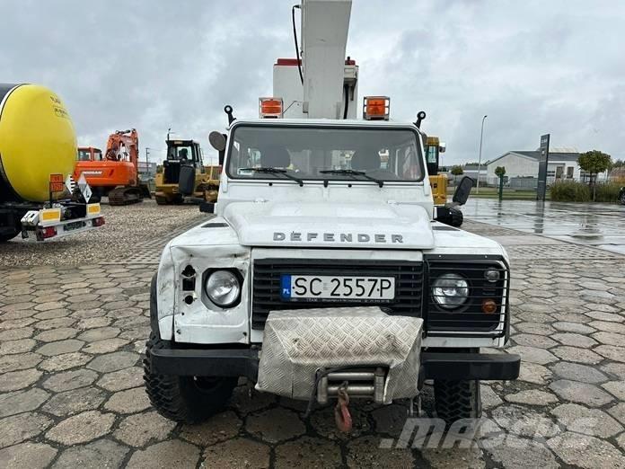Land Rover Defender Ruwterrein kranen
