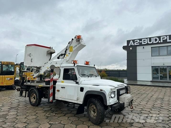 Land Rover Defender Ruwterrein kranen