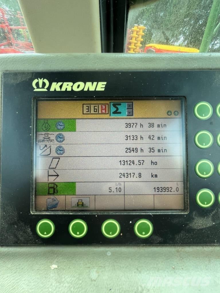 Krone Big X 500 Zelfrijdende veldhakselaars