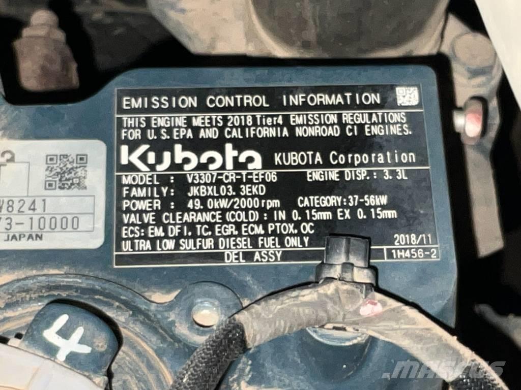 Kubota KX 080-4 A Midigraafmachines 7t - 12t