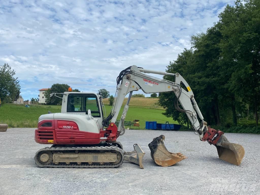 Takeuchi TB290 Midigraafmachines 7t - 12t