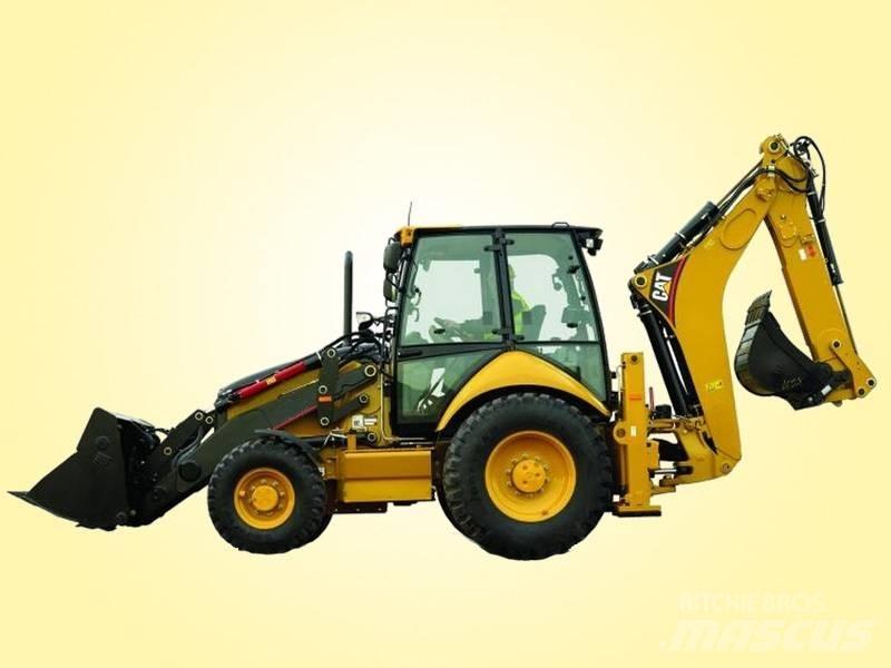 CAT 428 E Graaf-laadcombinaties