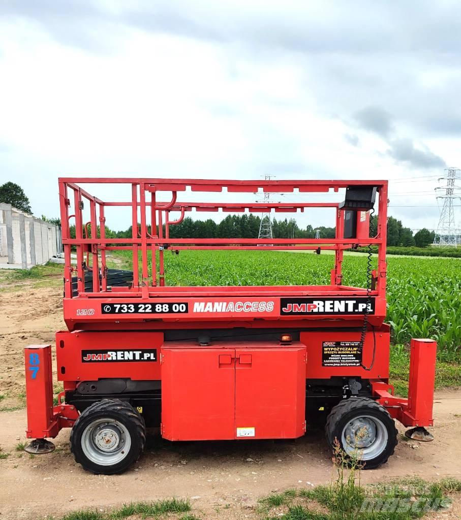 Manitou 120SC-2 Schaarhoogwerkers
