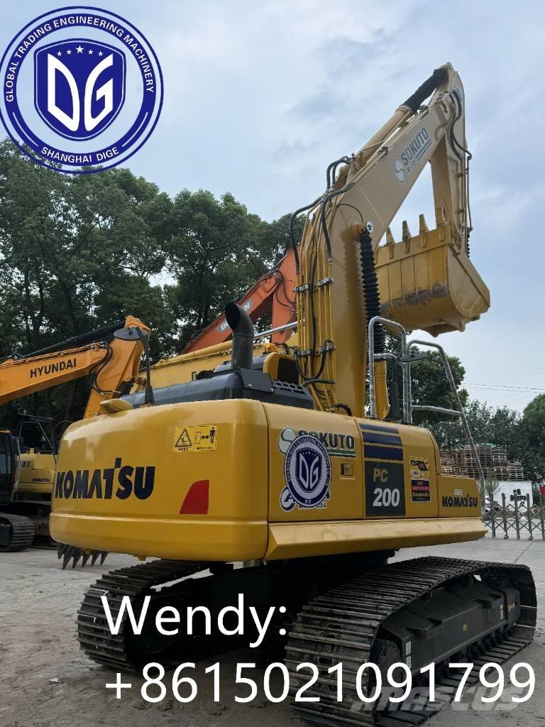 Komatsu PC 200-8 Rupsgraafmachines