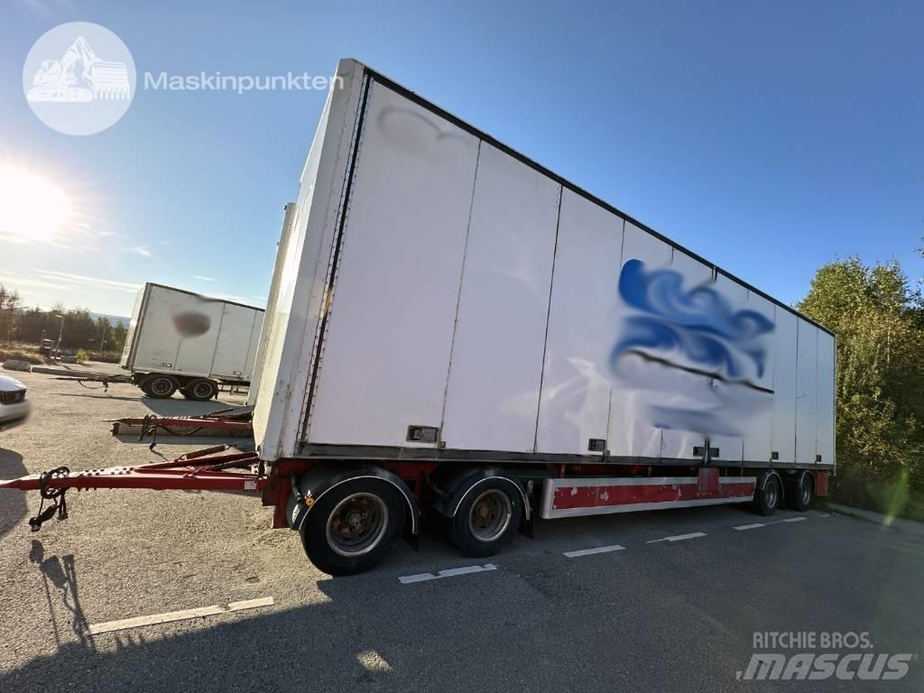 Ekeri L4 Gesloten opbouw trailers