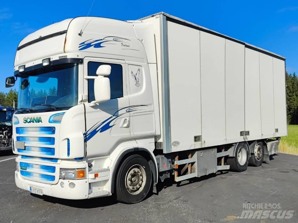 Scania R 480 Bakwagens met gesloten opbouw