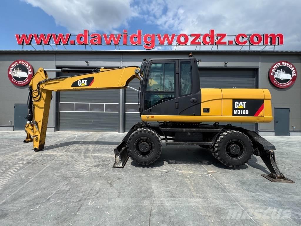 CAT M 318 D Wielgraafmachines