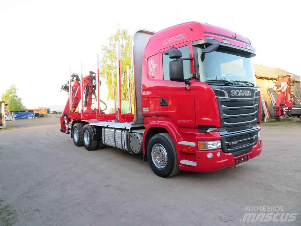 Scania R 500 Hout-Bakwagens