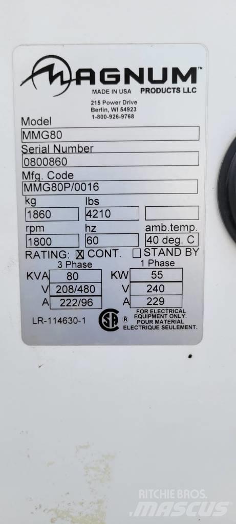 Magnum MMG 80 Diesel generatoren