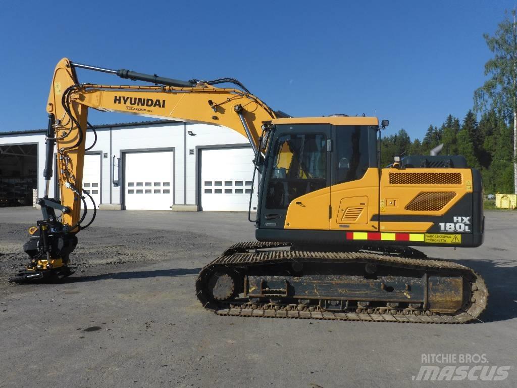 Hyundai HX180L Rupsgraafmachines