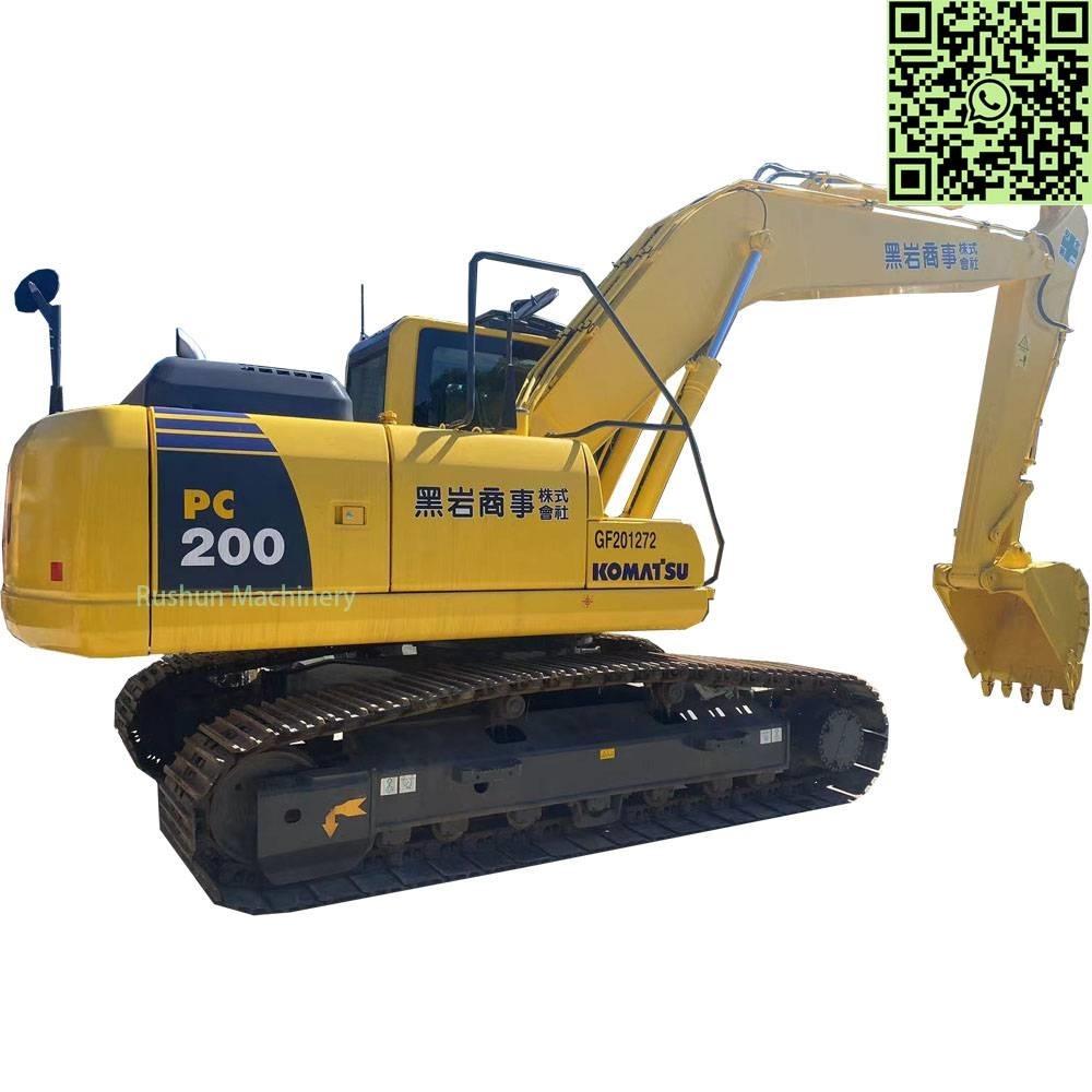Komatsu PC 200 Rupsgraafmachines