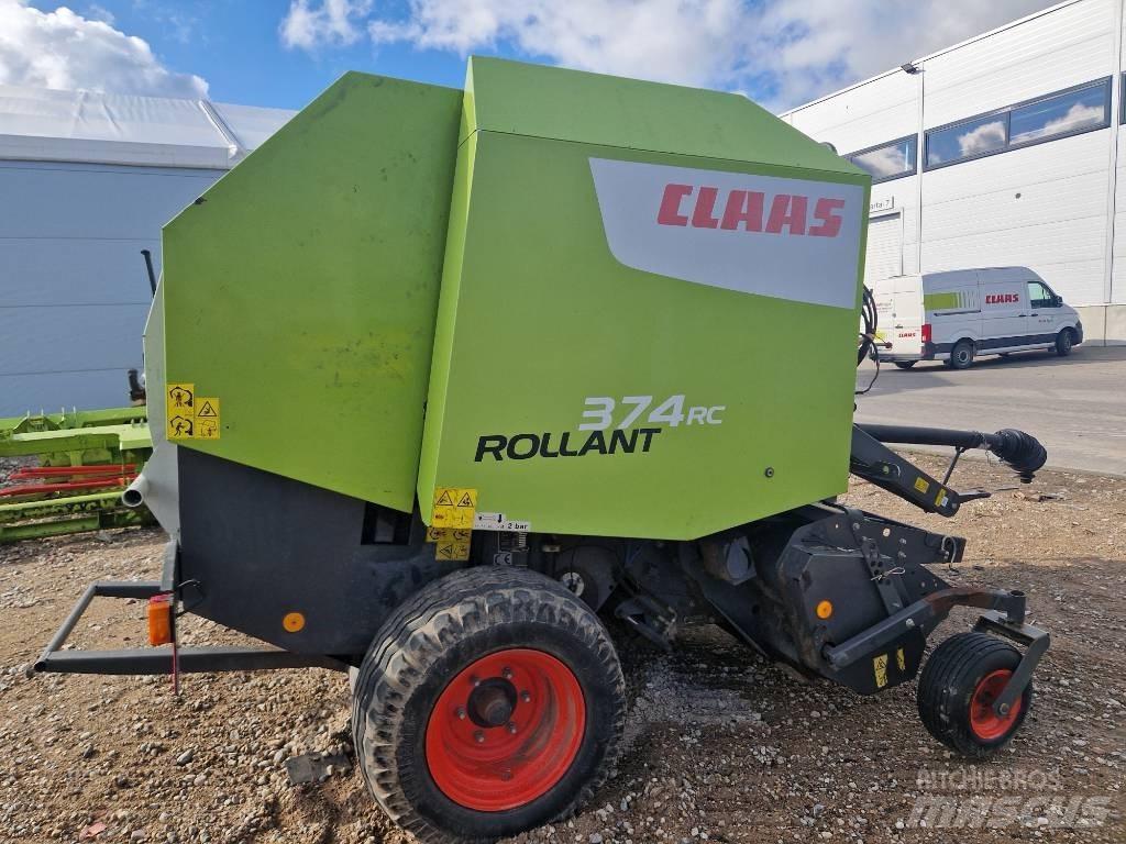 CLAAS Rollant 374 RC Ronde-balenpersen