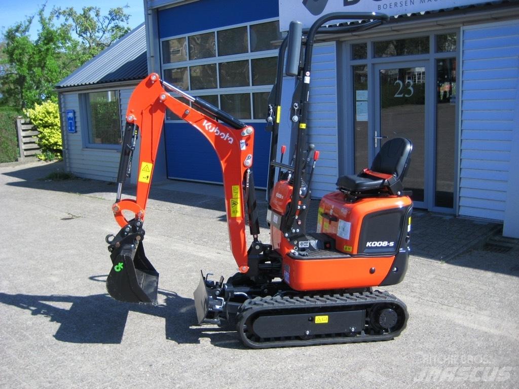 Kubota K008-5 Minigraafmachines < 7t