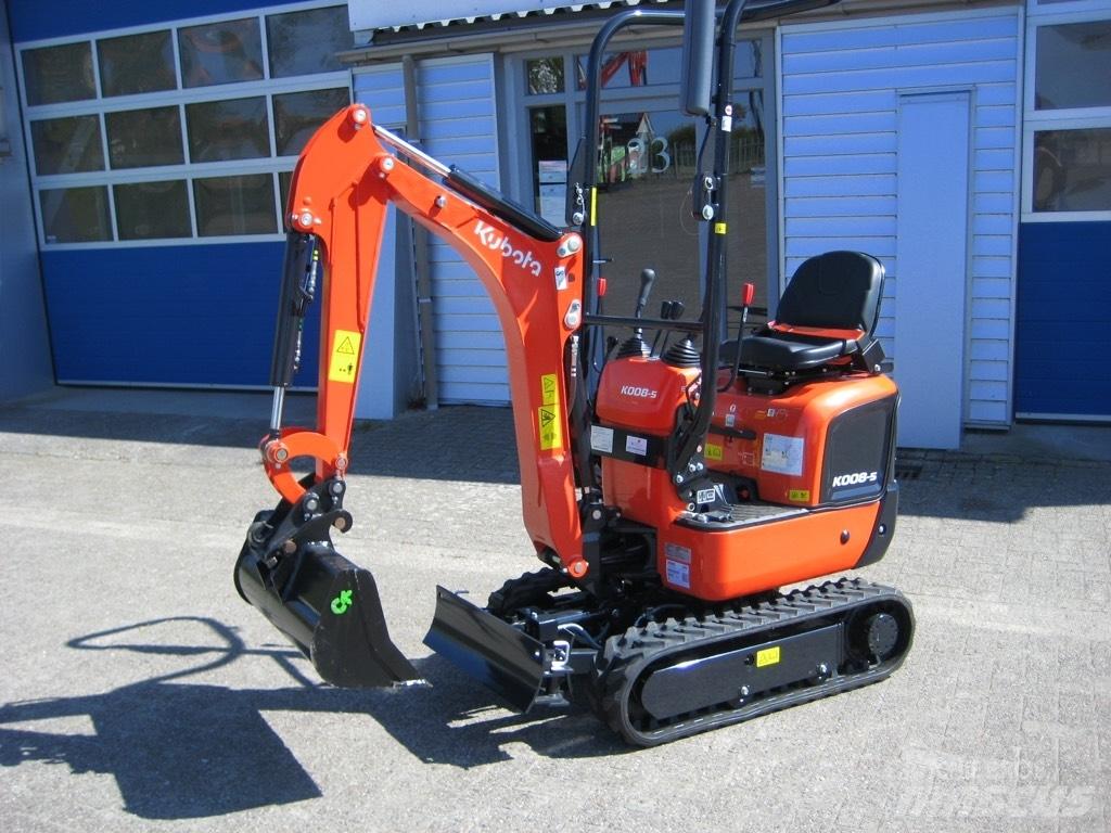 Kubota K008-5 Minigraafmachines < 7t