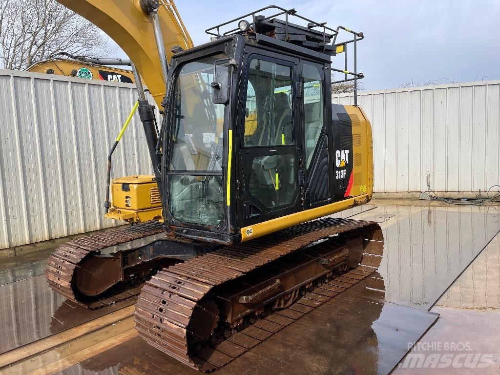 CAT 313 F Rupsgraafmachines
