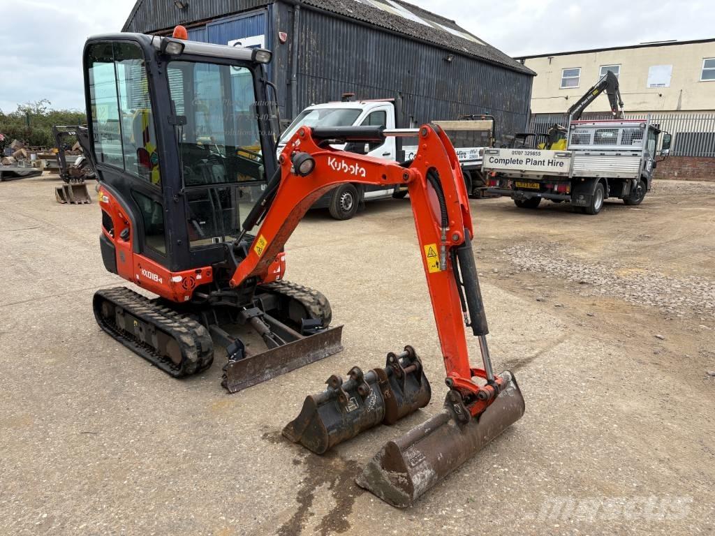 Kubota KX 018-4 Minigraafmachines < 7t