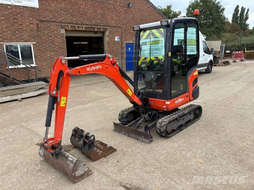 Kubota KX 018-4 Minigraafmachines < 7t