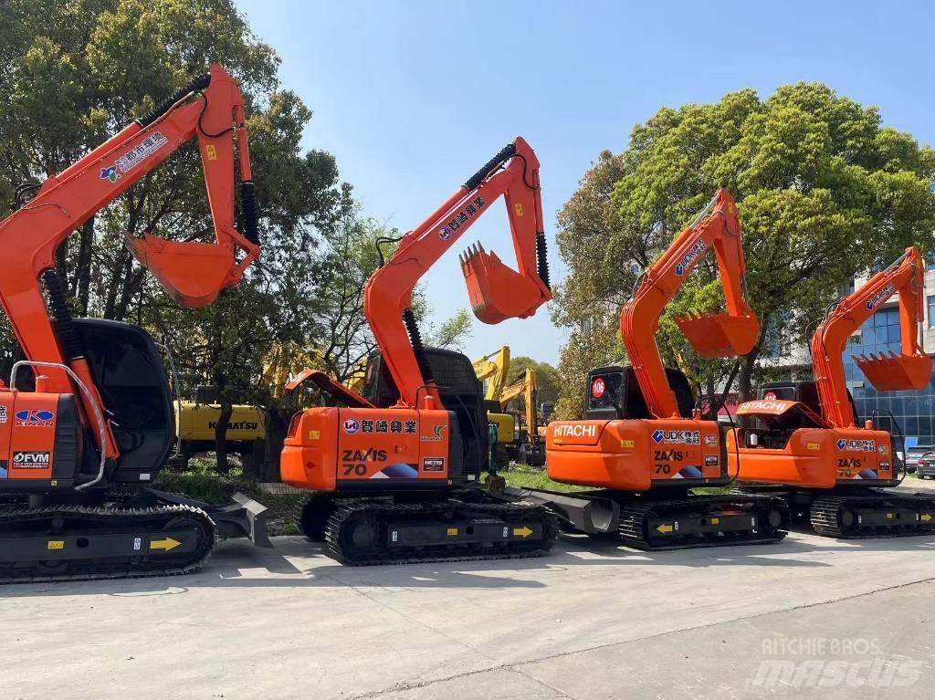 Hitachi ZX70 Rupsgraafmachines
