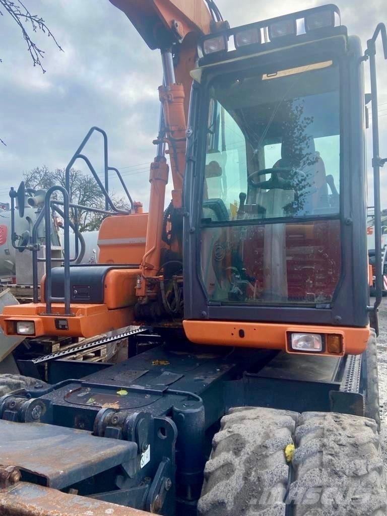 Doosan DX 160 W-3 Wielgraafmachines