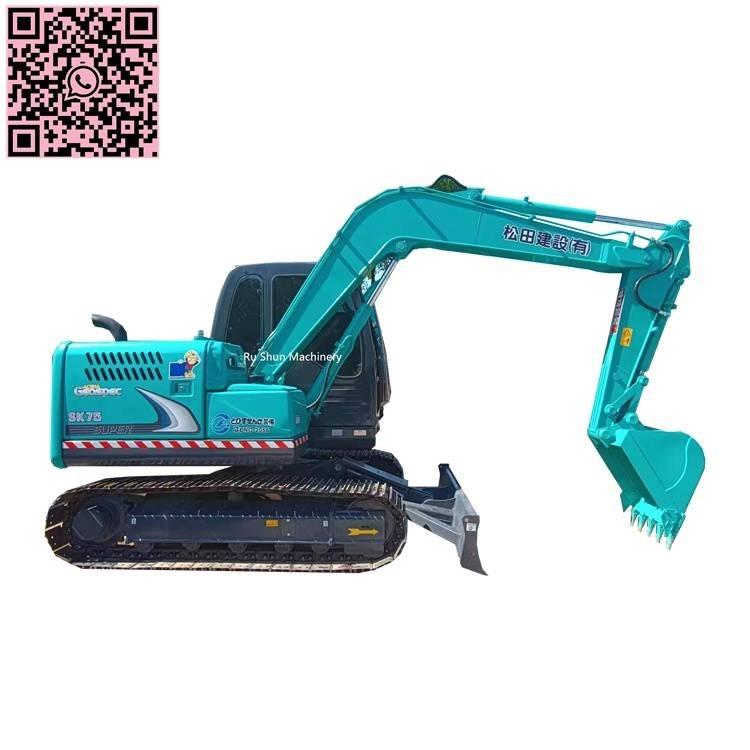 Kobelco SK 75 Rupsgraafmachines