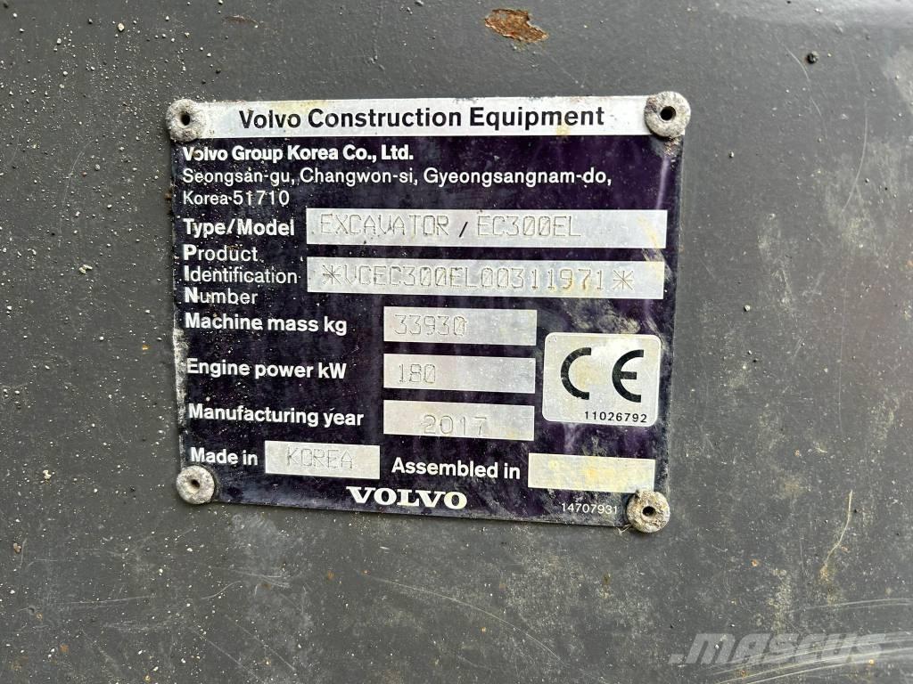 Volvo EC 300 EL Rupsgraafmachines