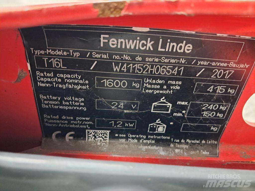 Linde T16L Steekwagentje