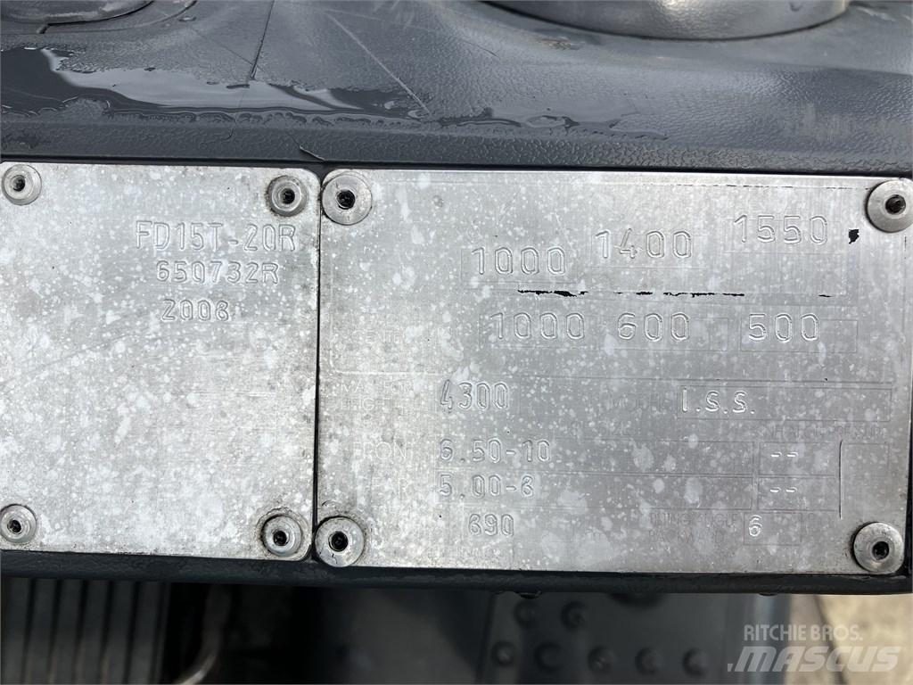 Komatsu fd15t 20R Diesel heftrucks