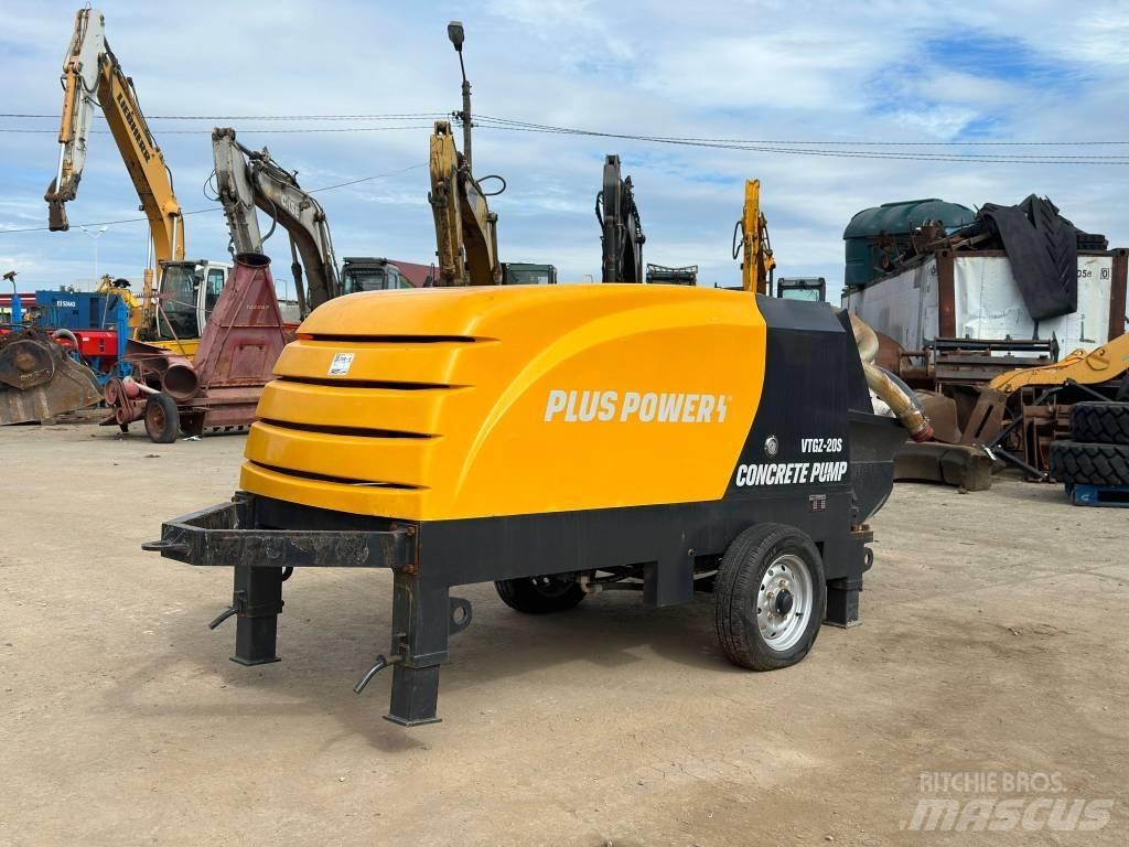 Plus Power VTGZ-20S Betonpomptrucks