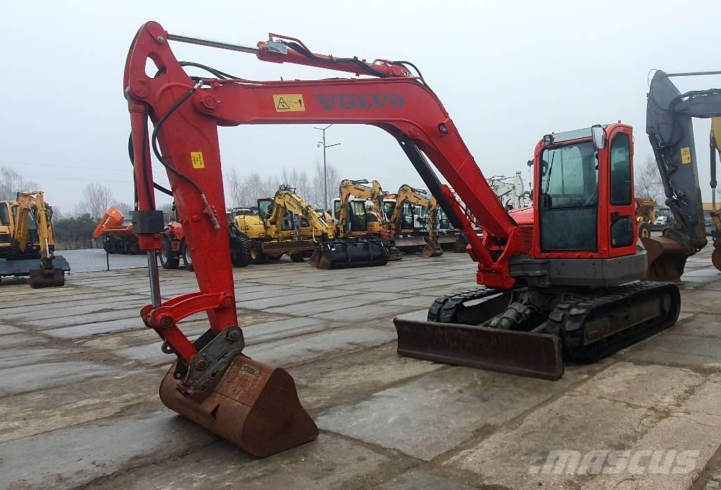 Volvo ECR 88 D Midigraafmachines 7t - 12t