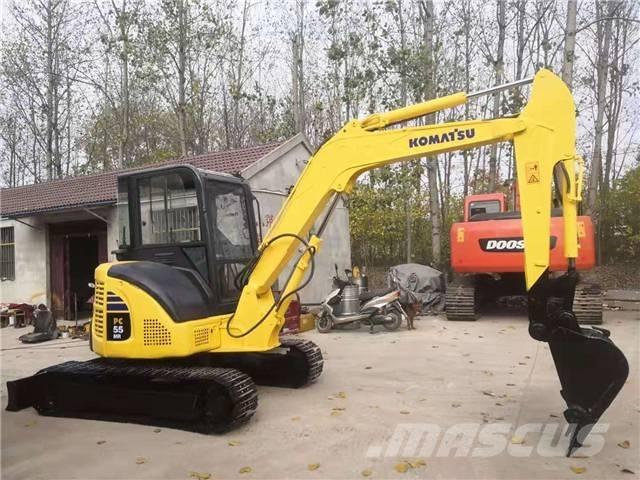 Komatsu PC 55 Rupsgraafmachines
