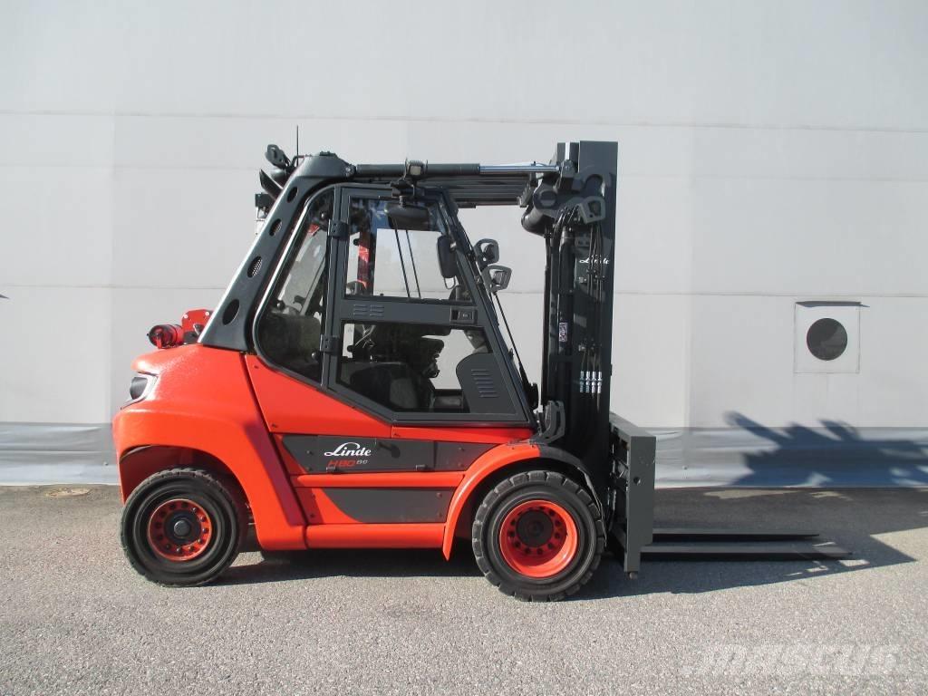 Linde H 80 D Diesel heftrucks