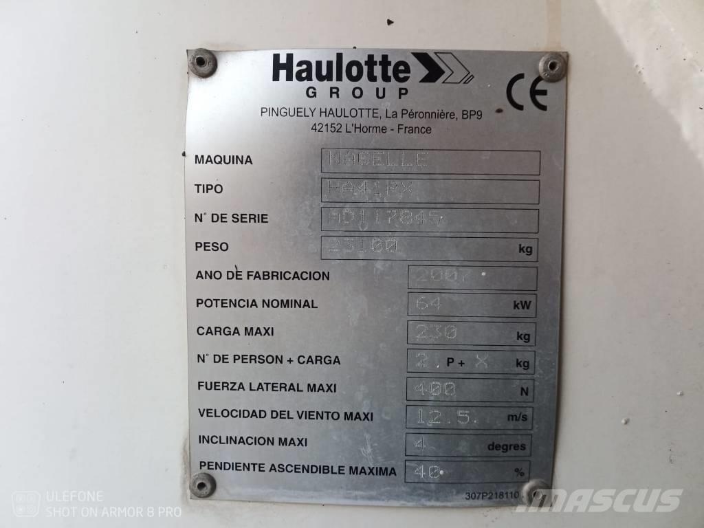 Haulotte HA 41 PX Knikarmhoogwerkers