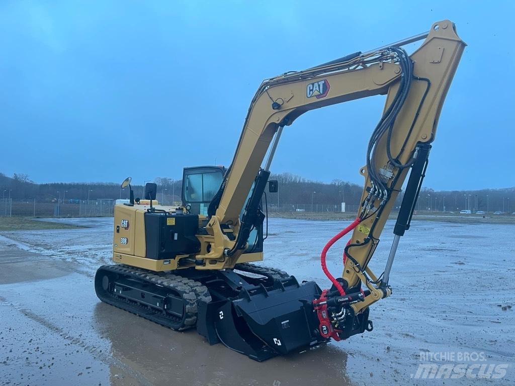 CAT 308 Midigraafmachines 7t - 12t