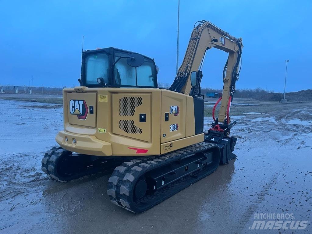 CAT 308 Midigraafmachines 7t - 12t